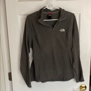 The North Face Gray Neck Sweater